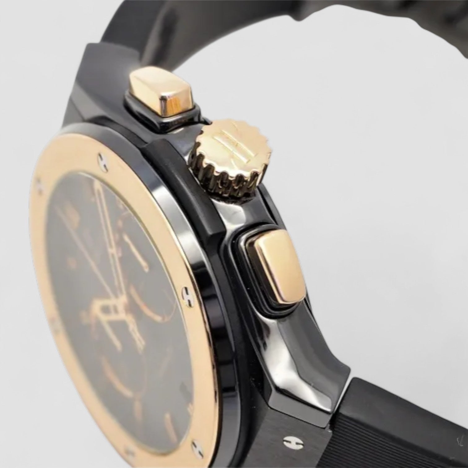 Classic Fusion Chronograph Ceramic And King Gold Men's Watch
