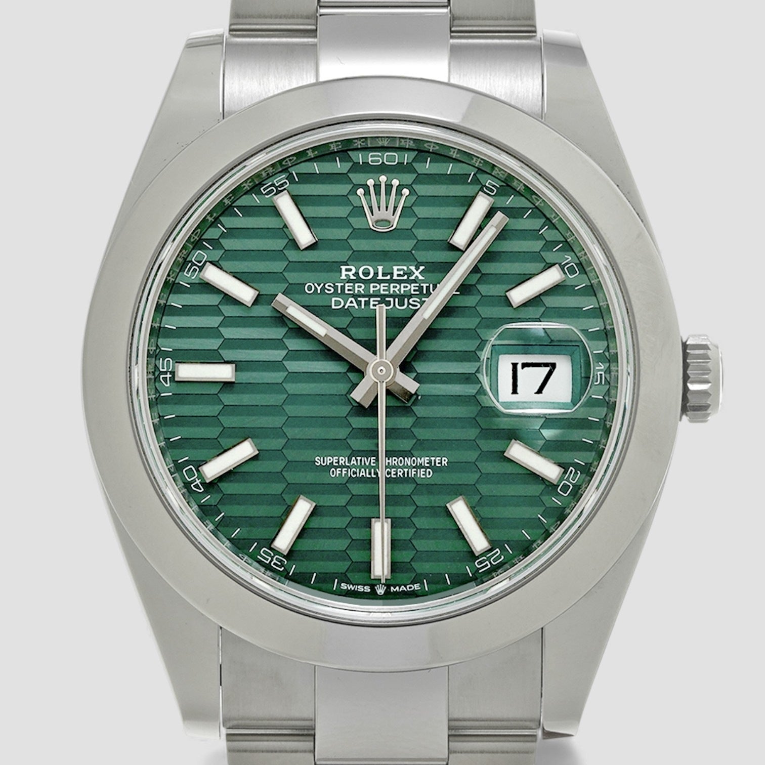 Datejust 41 Green/Steel Ø41 mm