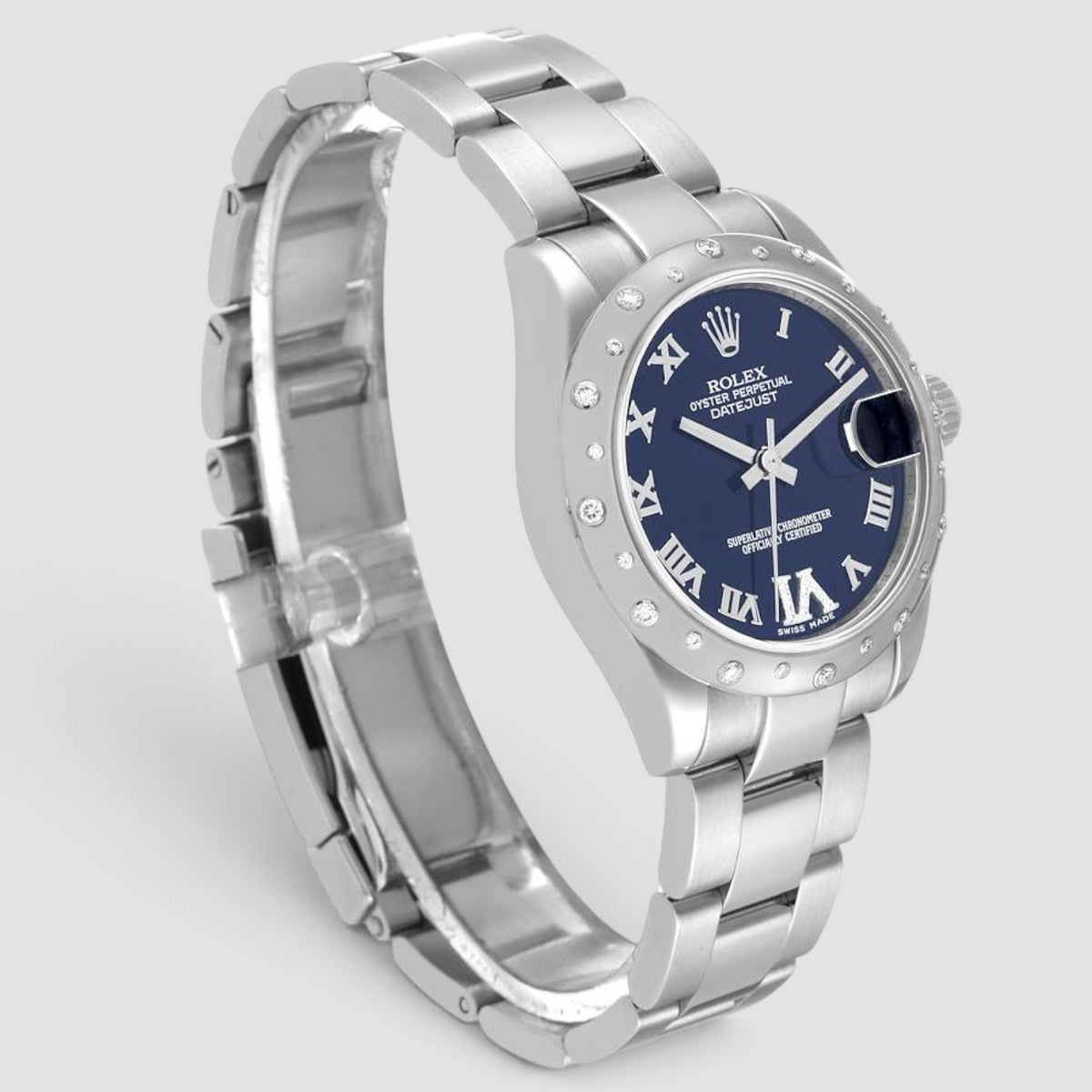 Datejust 31 Blue Diamond Dial Oyster