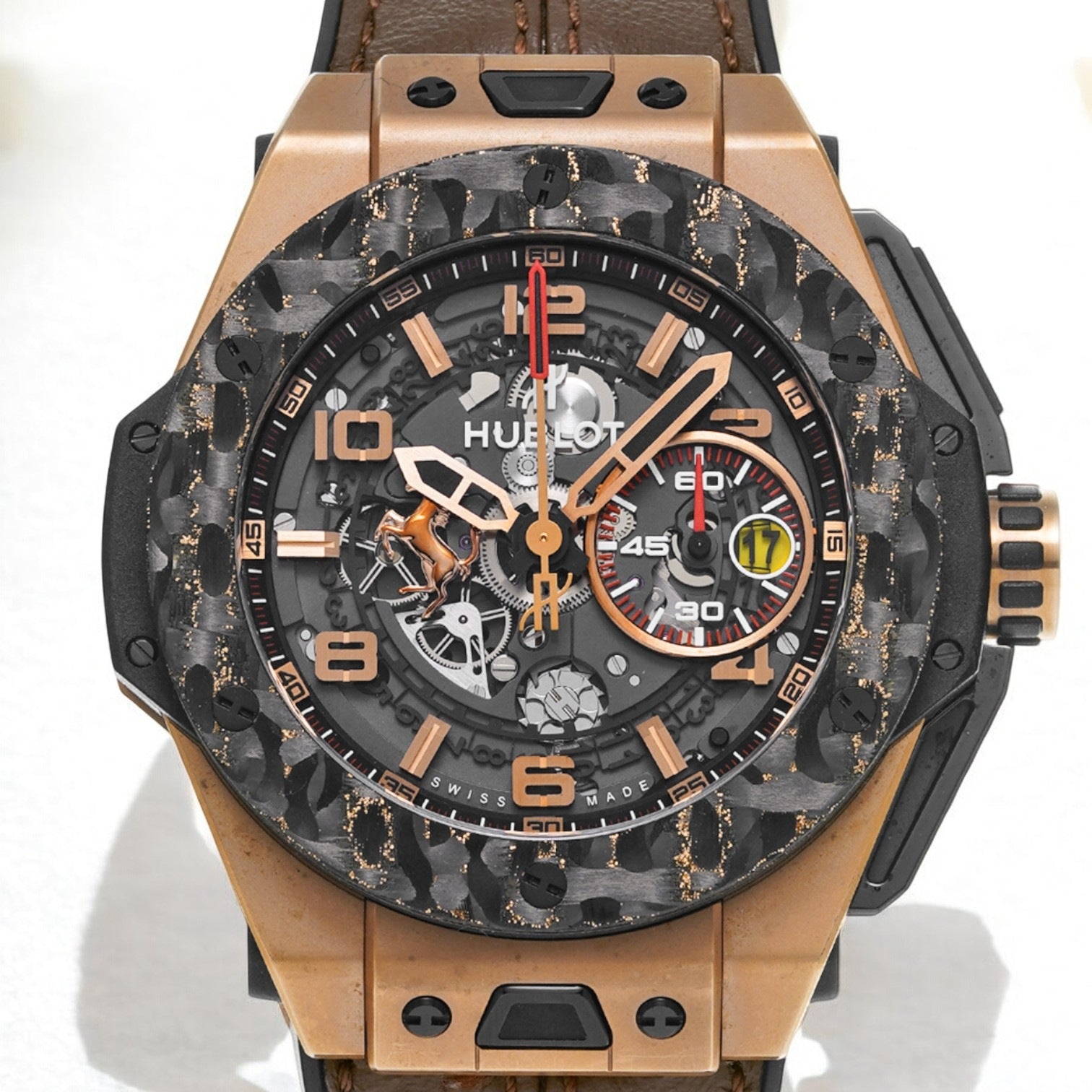 Big Bang Unico Ferrari - 401.OJ.0123.VR - King Gold Carbon - 45mm