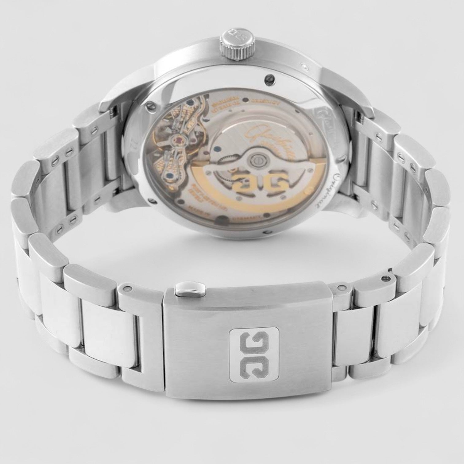 PanoMaticLunar Steel Automatic Mens Watch