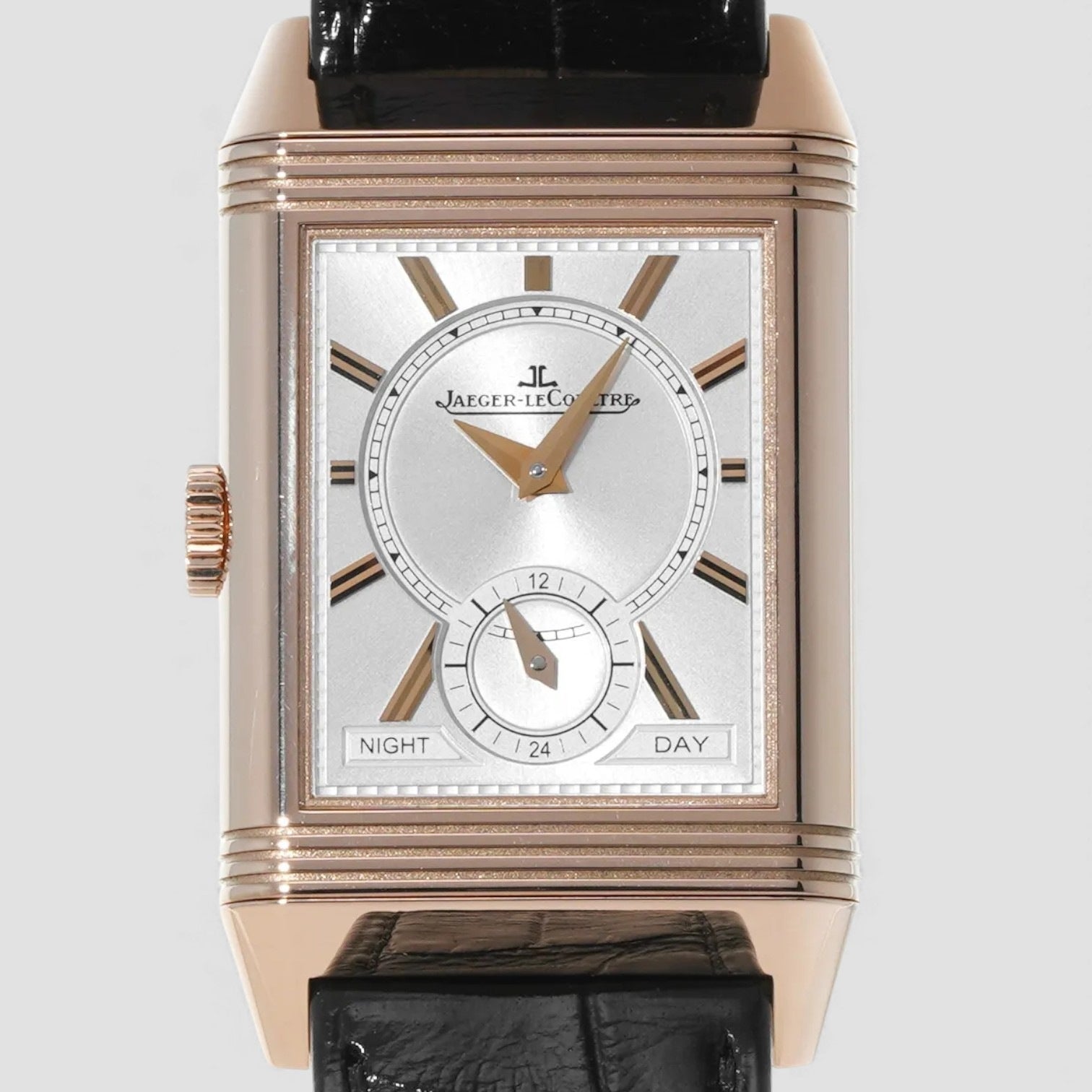 Reverso Tribute Duoface Small Seconds Pink Gold