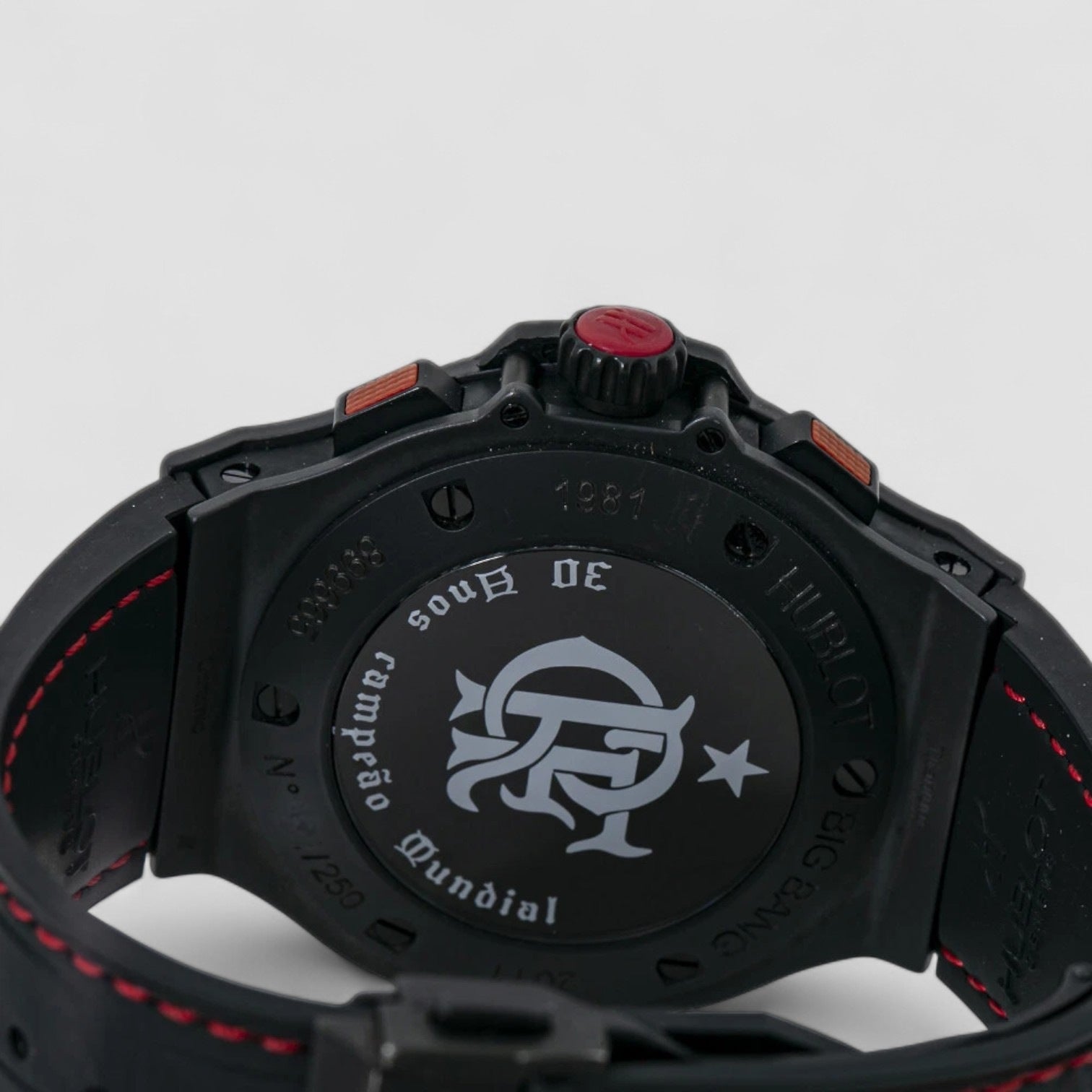 Big Bang Flamengo Ceramic Automatic Mens Watch 44MM