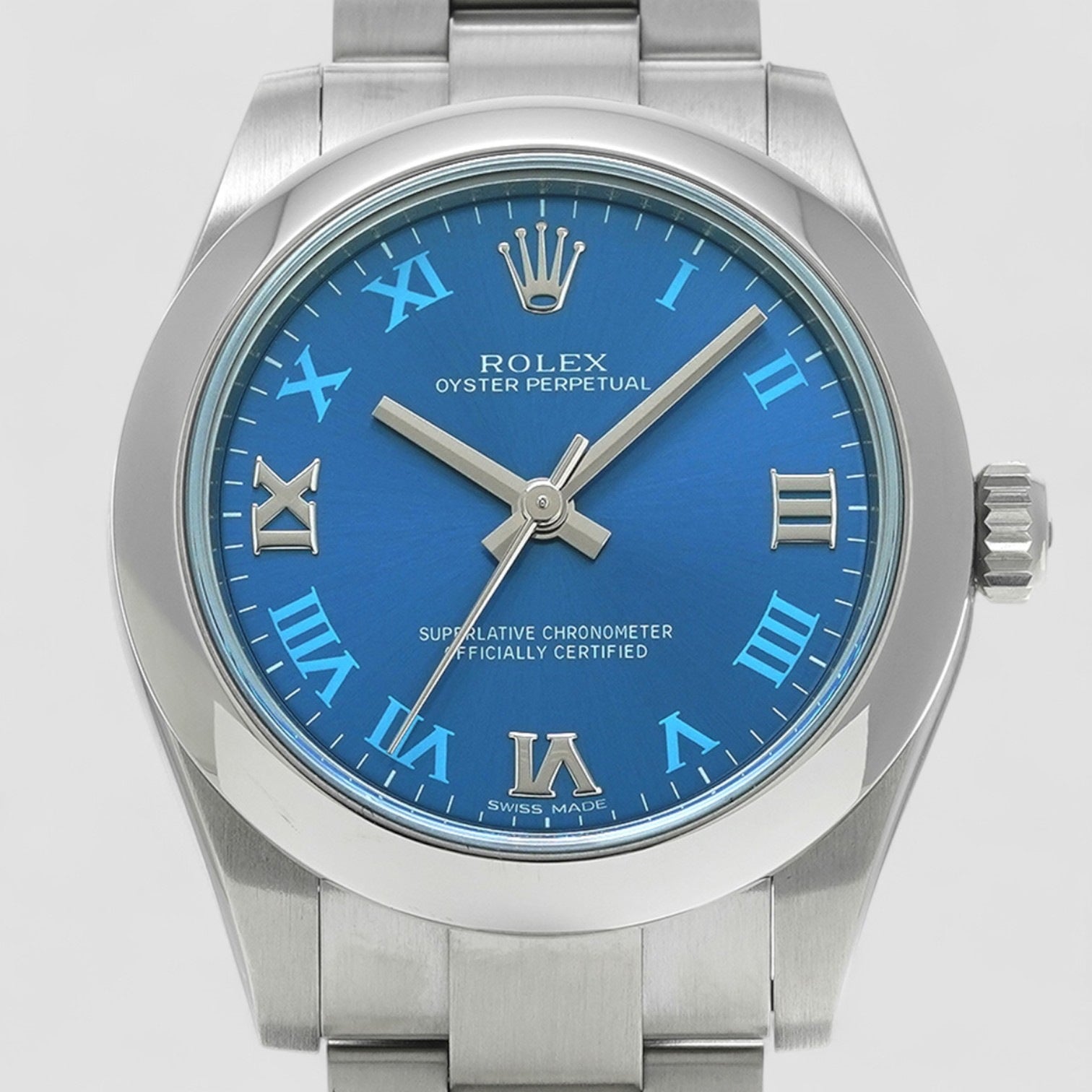 Oyster Perpetual Blue Roman Dial