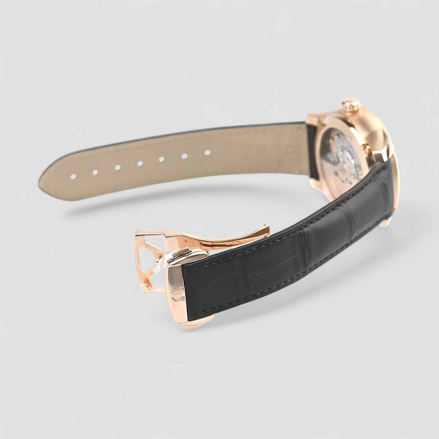 De Ville Co-Axial Annual Calendar Mens Watch