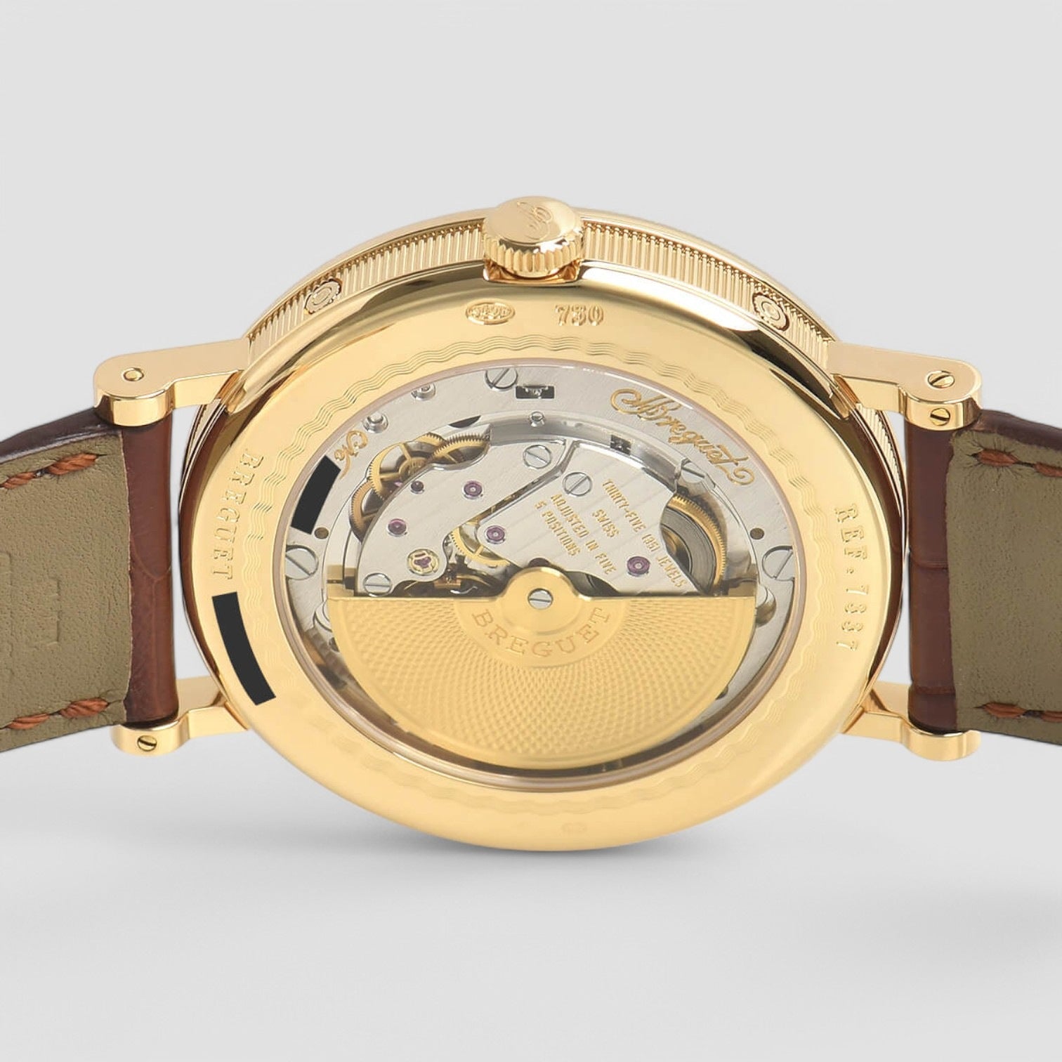 Classique Day & Date Moonphase 18K Yellow Gold Silver Dial
