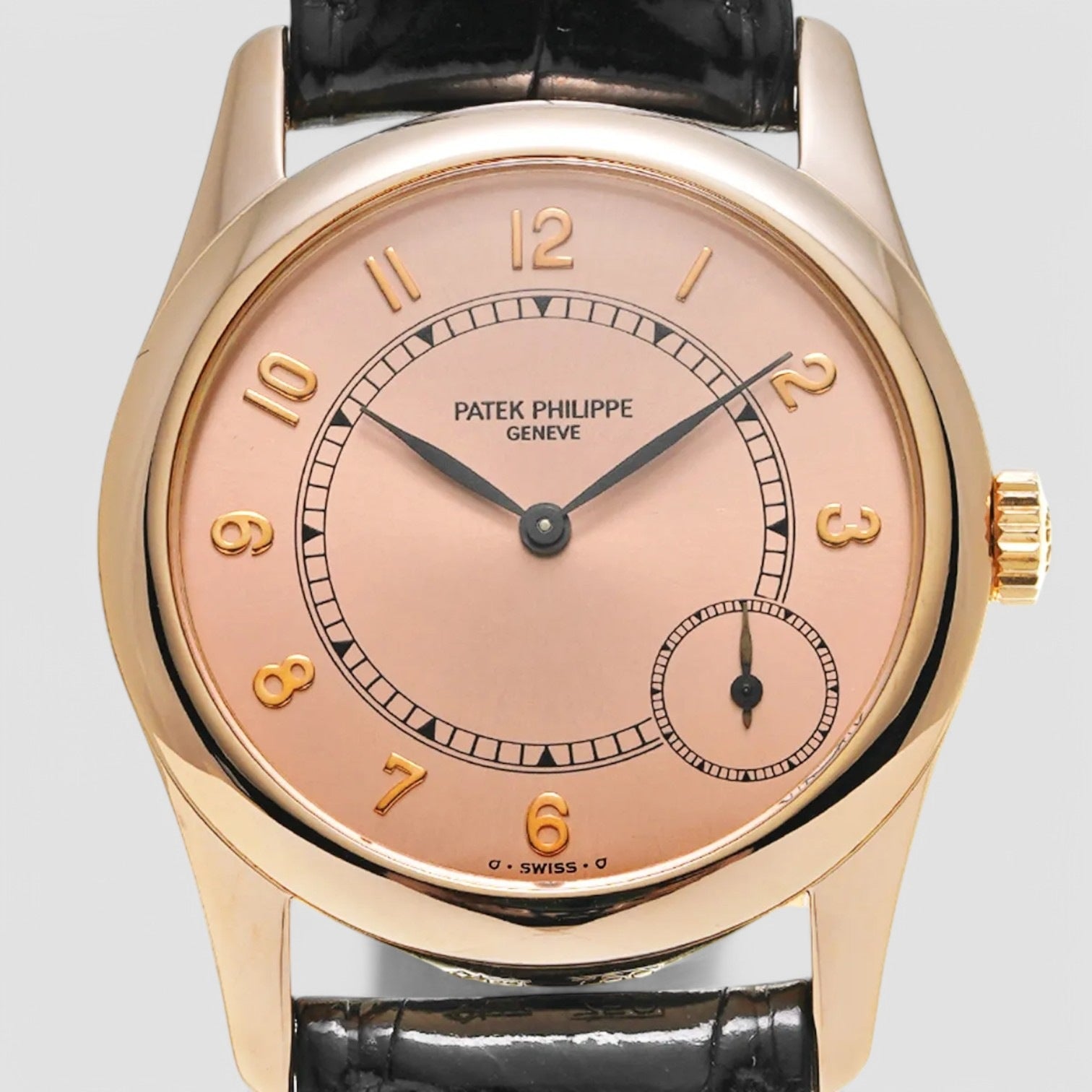 Calatrava Automatic 18K Rose Gold / Pink Dial