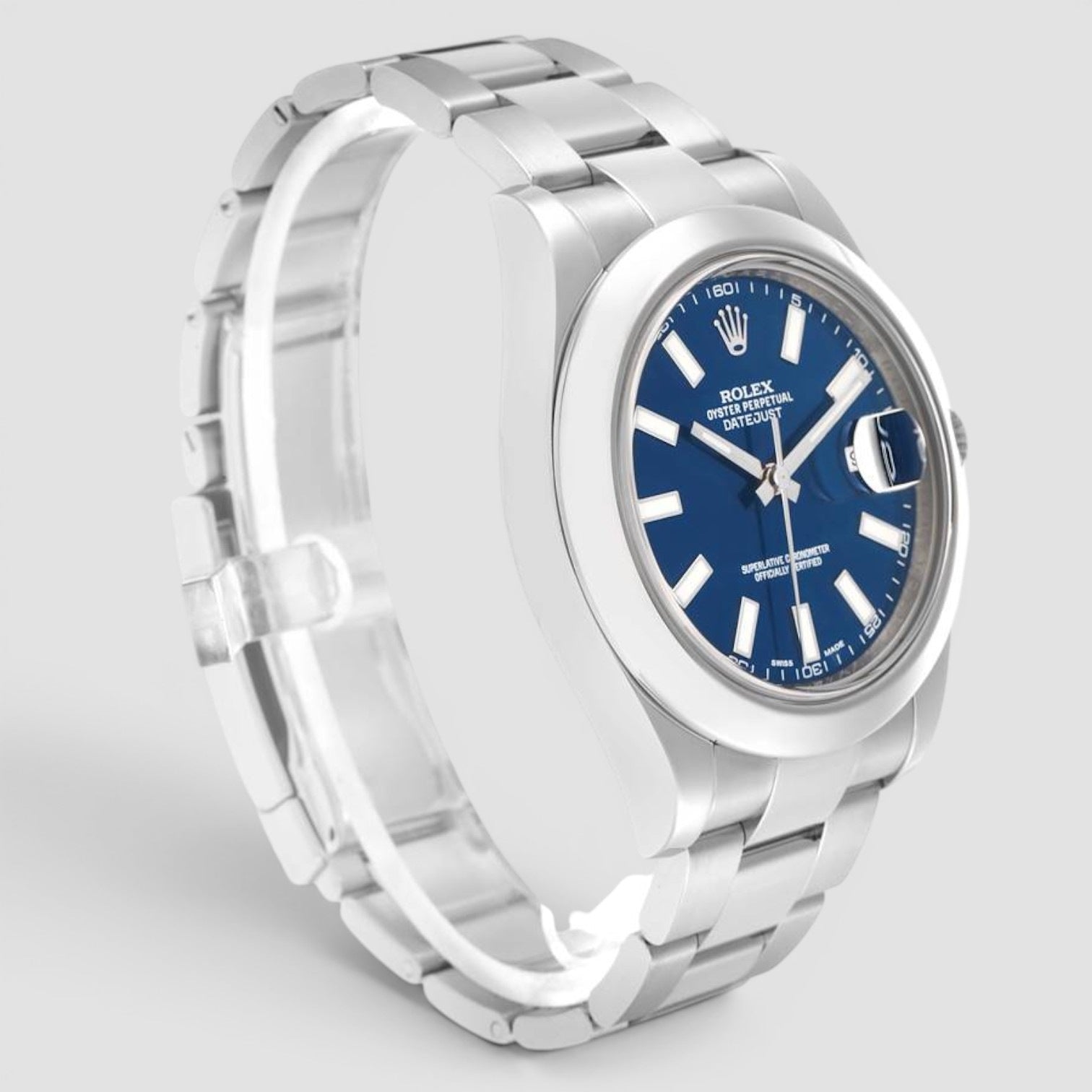 Datejust II - Blue index Dial