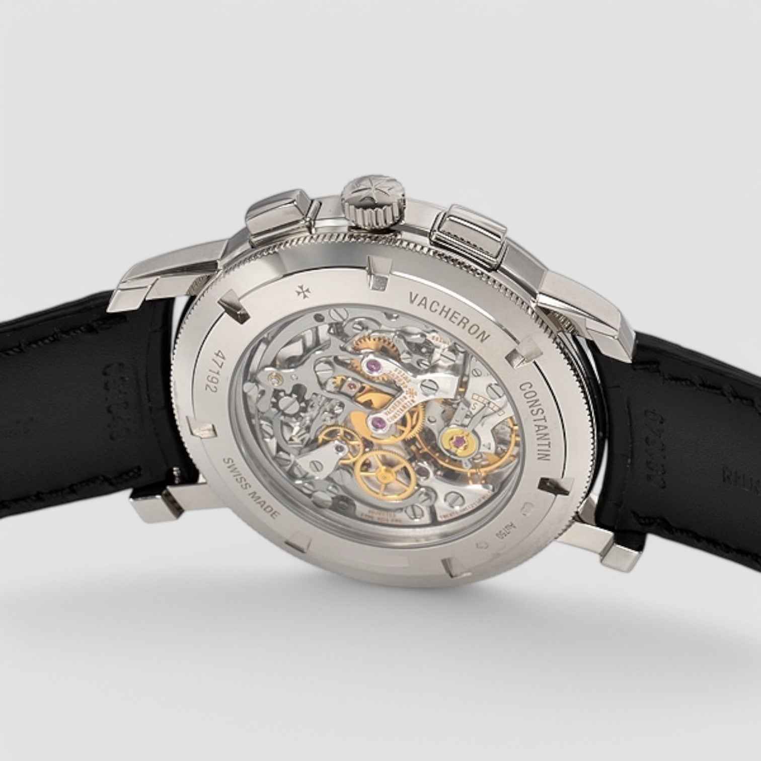 Patrimony Traditionnelle Chronograph 18K White Gold