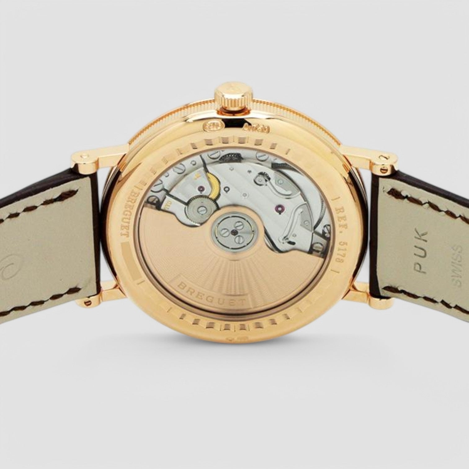 Classique Automatic Enamel Dial and Diamond Bezel / 18K Rose Gold