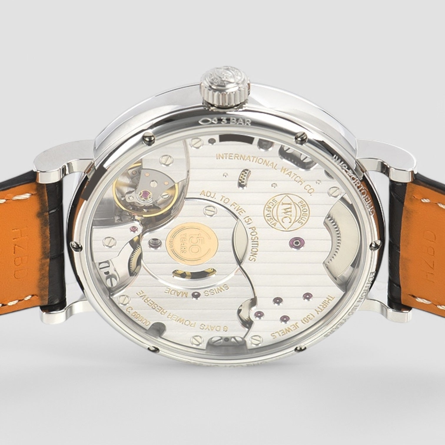 Portofino Hand Wound Eight Days "150 Years" Enamel Dial LIMITED EDITION