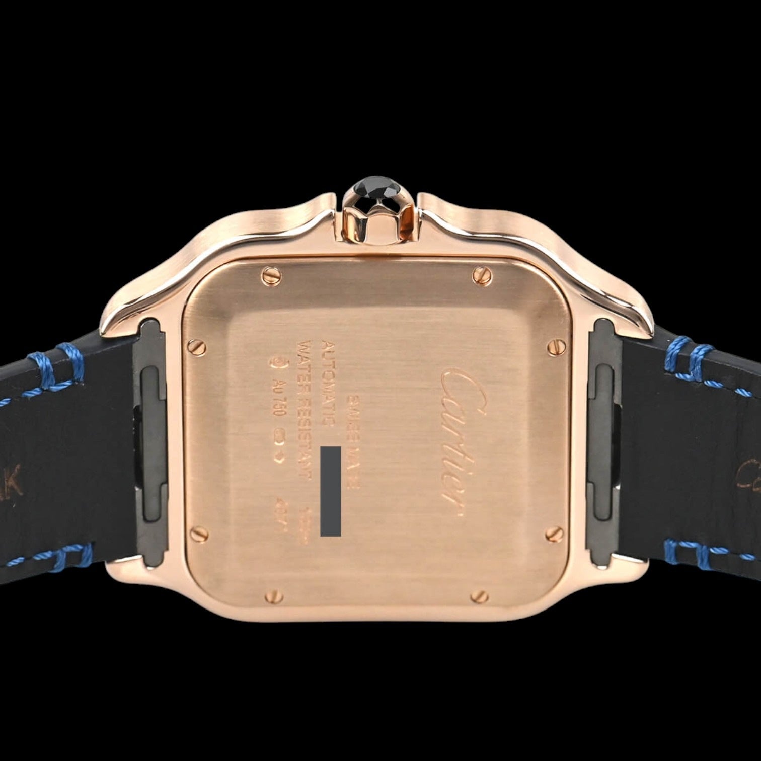 Santos Large 18K Rose Gold Automatic