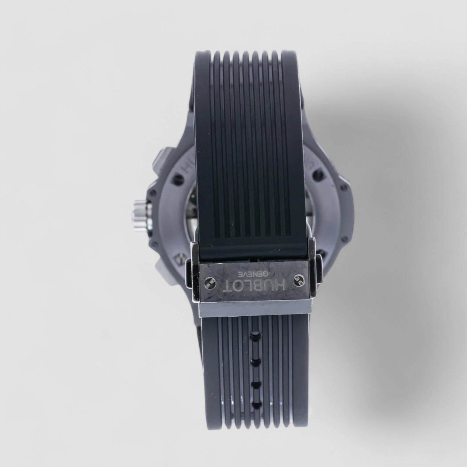 Big Bang Matte Grey Dial Black Men's Watch