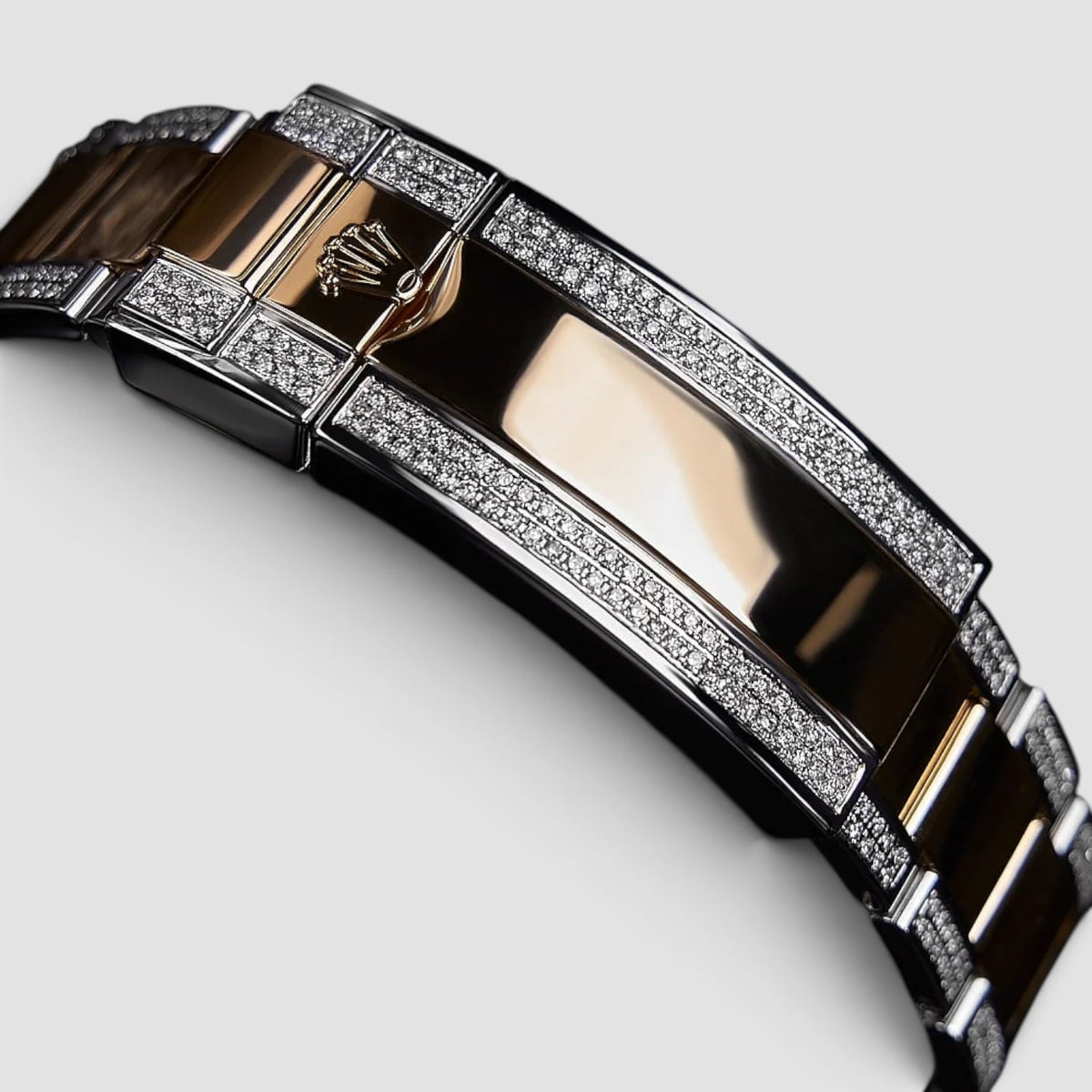 Submariner Date 41 Bluesy Custom Diamond-Set Bezel