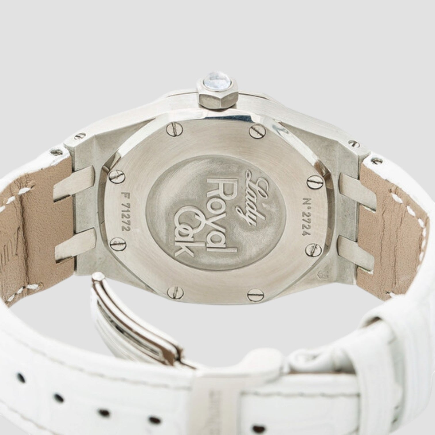 Royal Oak Diamond Blue Dial Ladies Watch