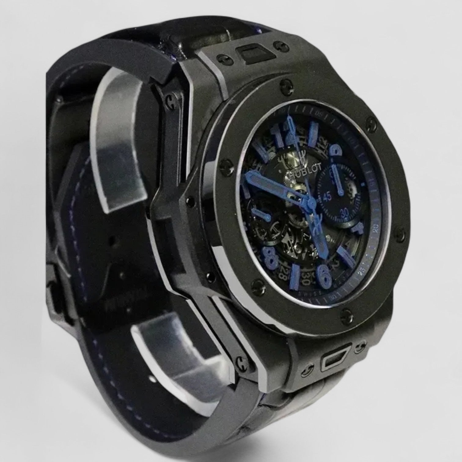 Big Bang "King Blue" Limited Edition 45MM Skeleton Dial