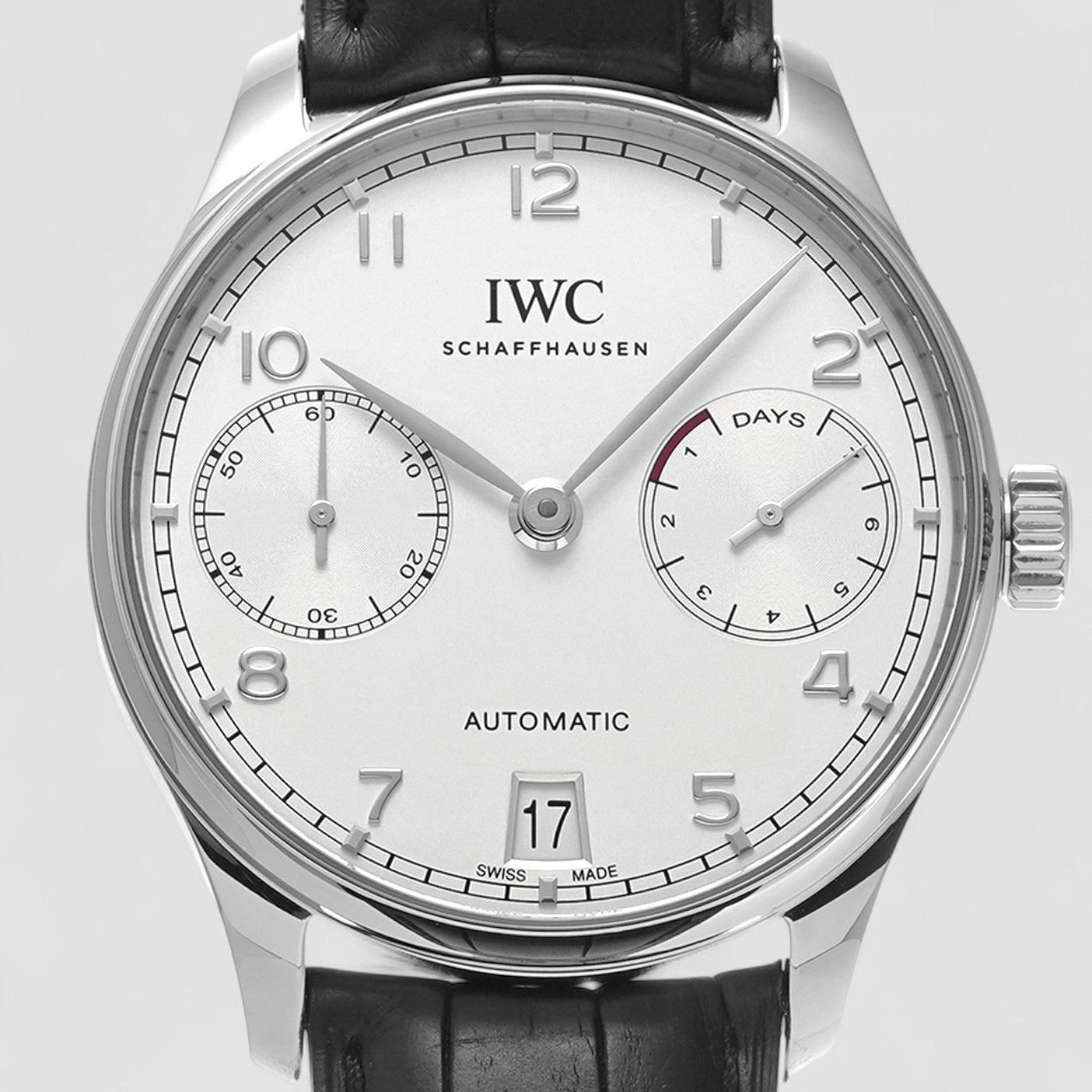 Portugieser Automatic Silver Dial Men's Watch