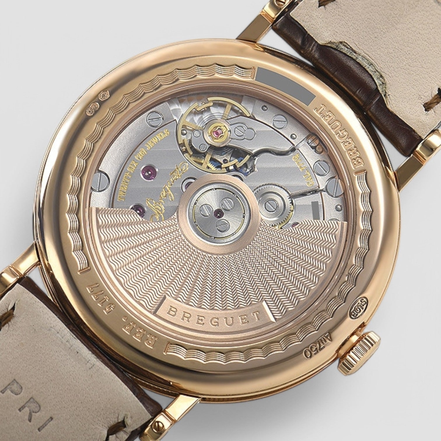 Classique Guilloche Dial 18K Rose Gold
