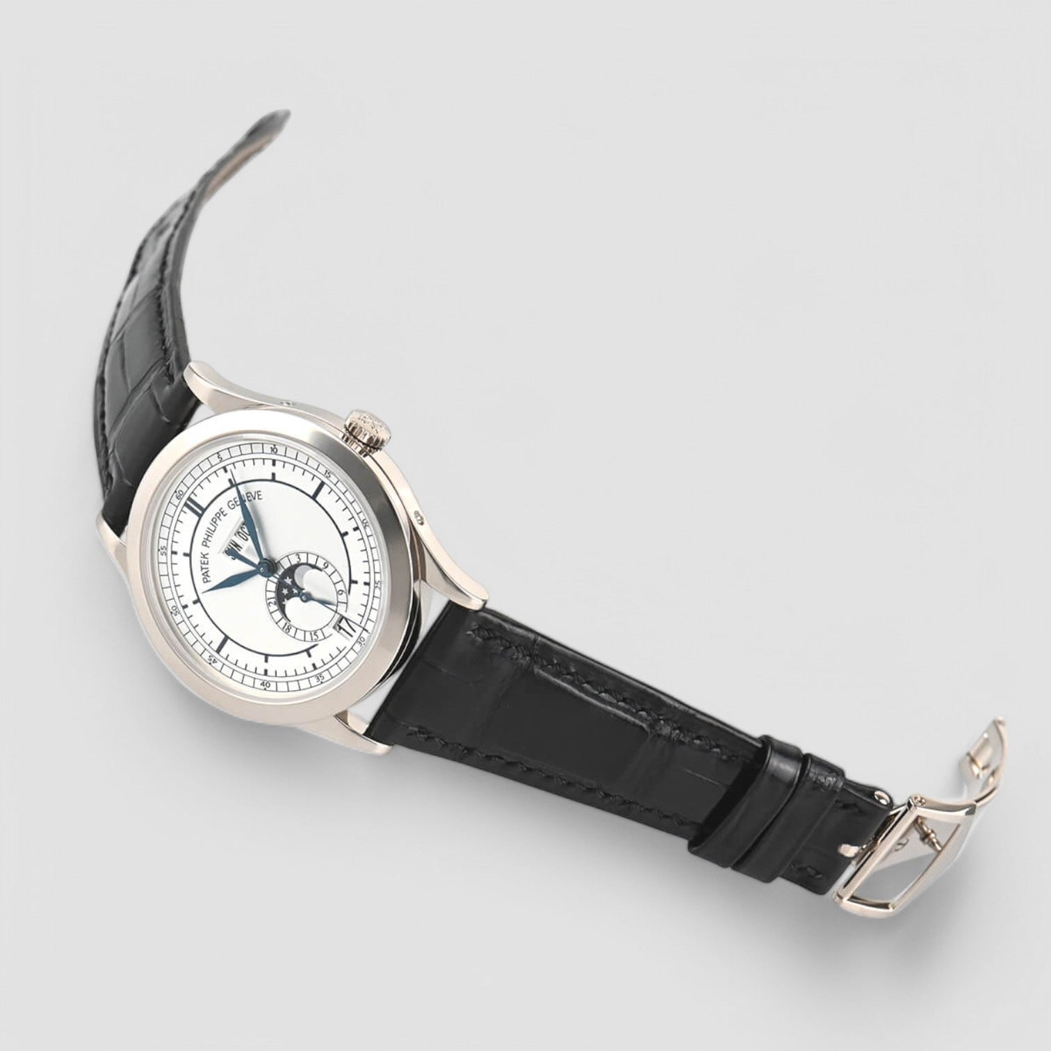 Annual Calendar Sector Dial 18K White Gold