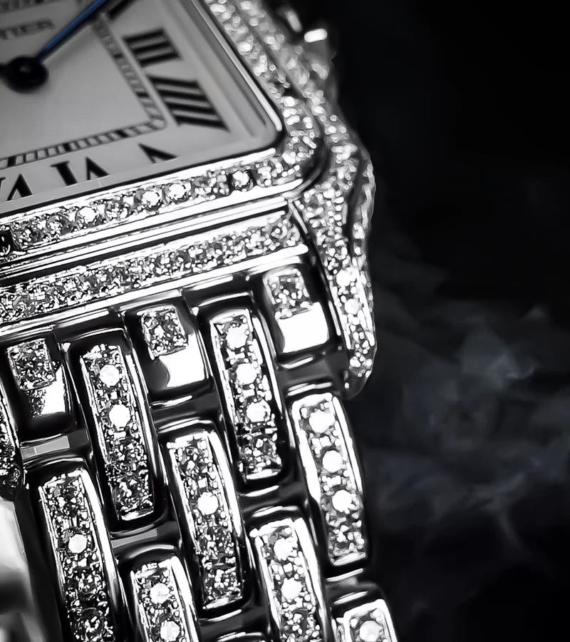 Panthere Steel Custom Diamond-Set Iced Out