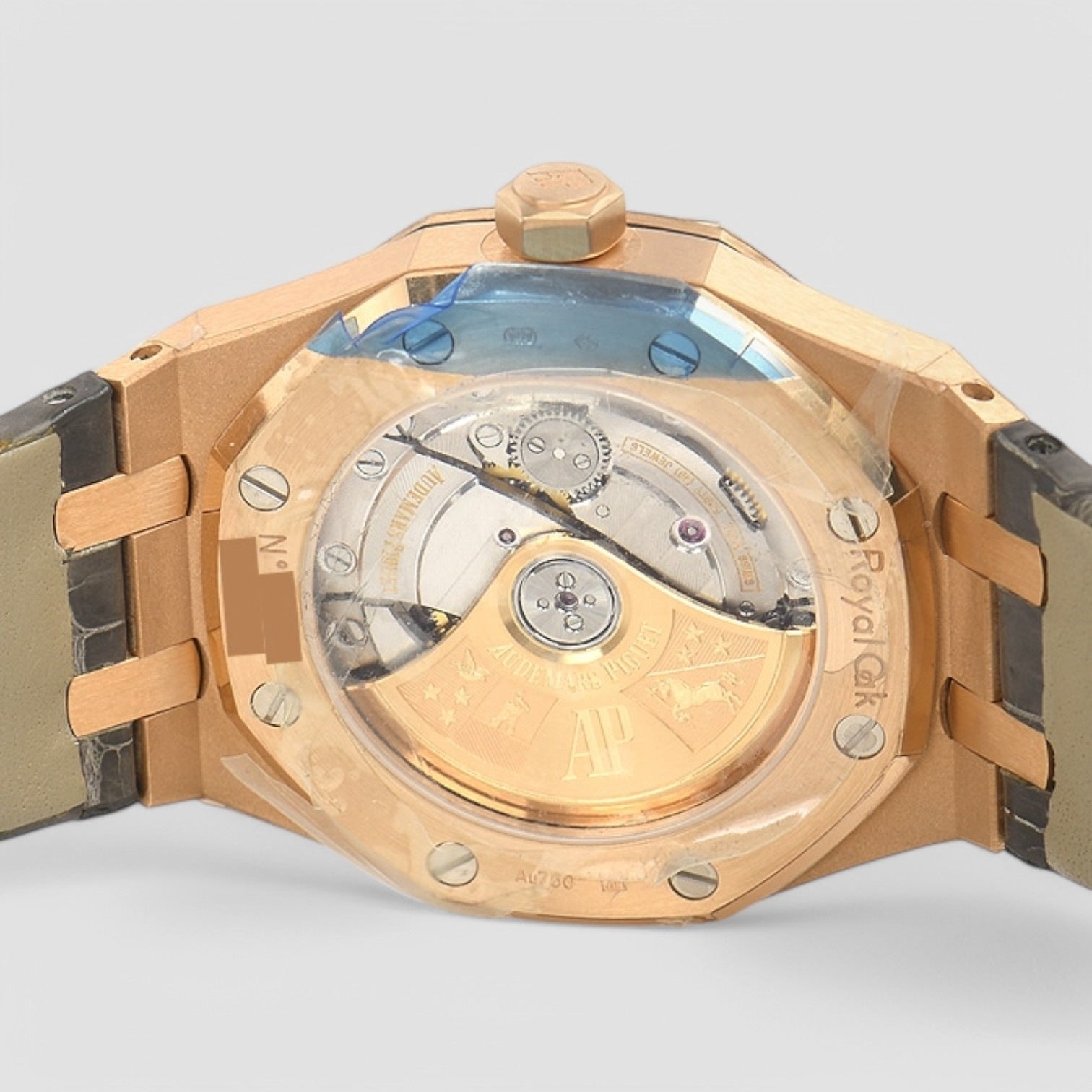 Royal Oak Selfwinding Rose Gold Slate Index Diamond Set 37mm
