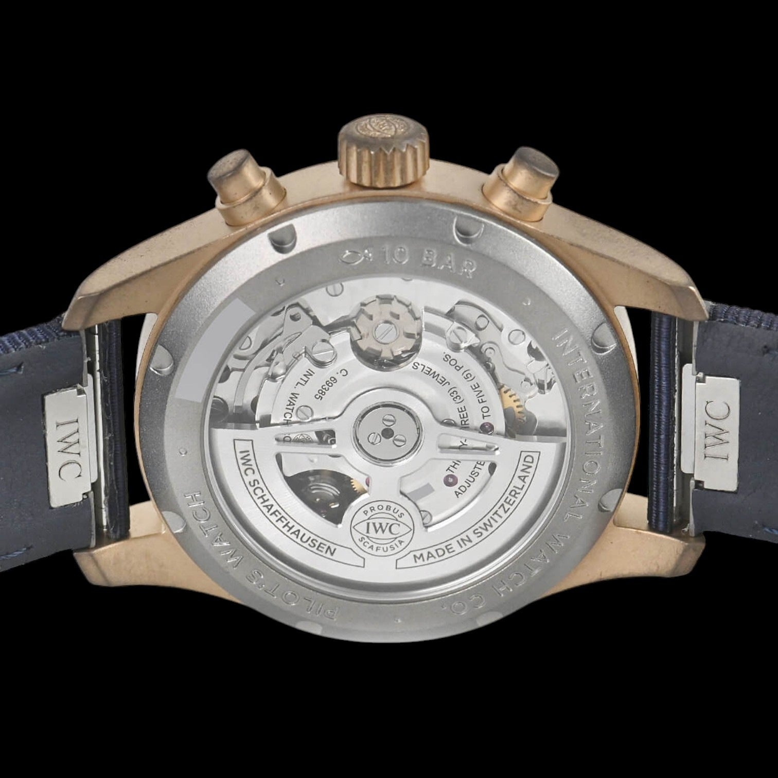 Pilots Watch Chronograph 41mm Bronze Blue Dial