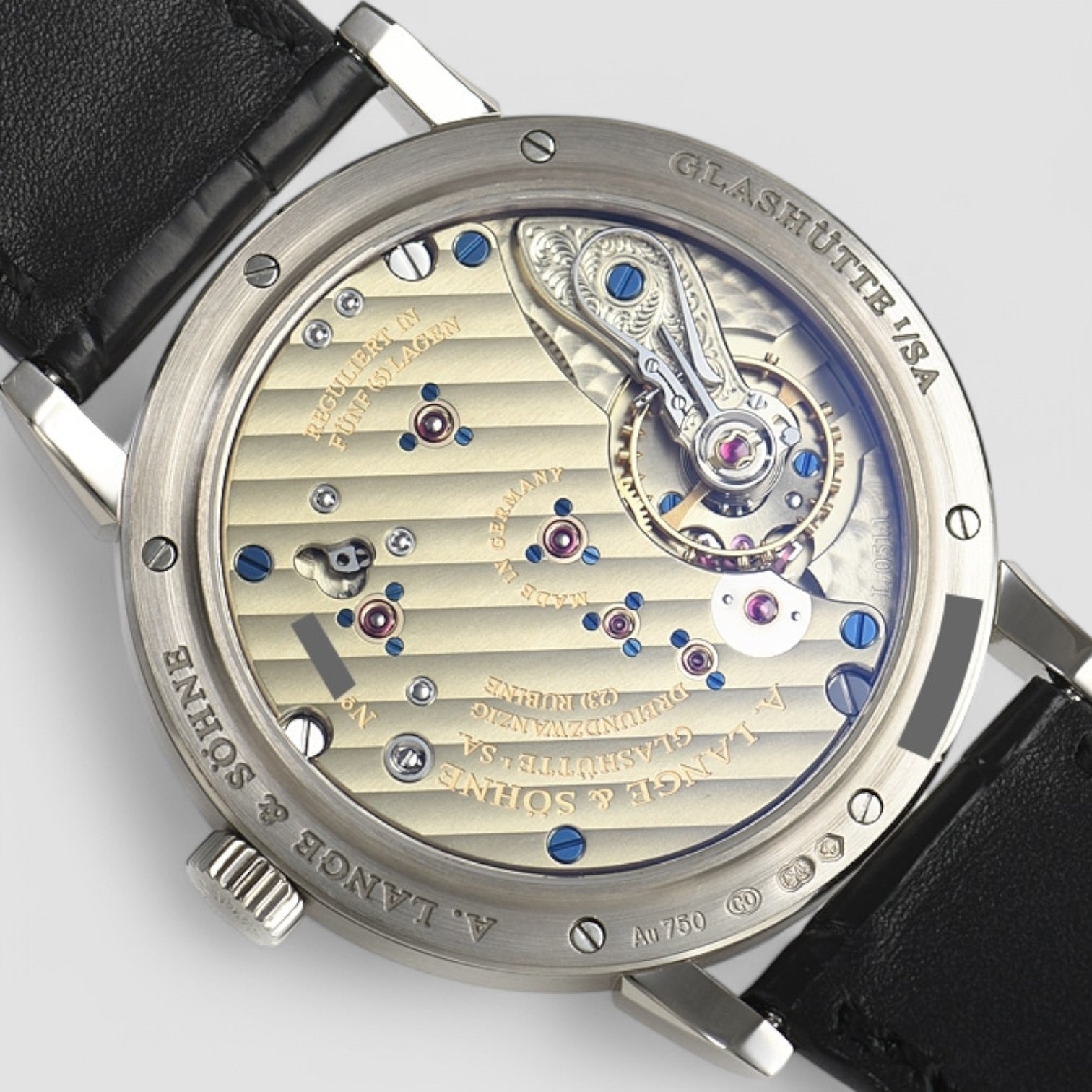 1815 18K White Gold Silver Dial