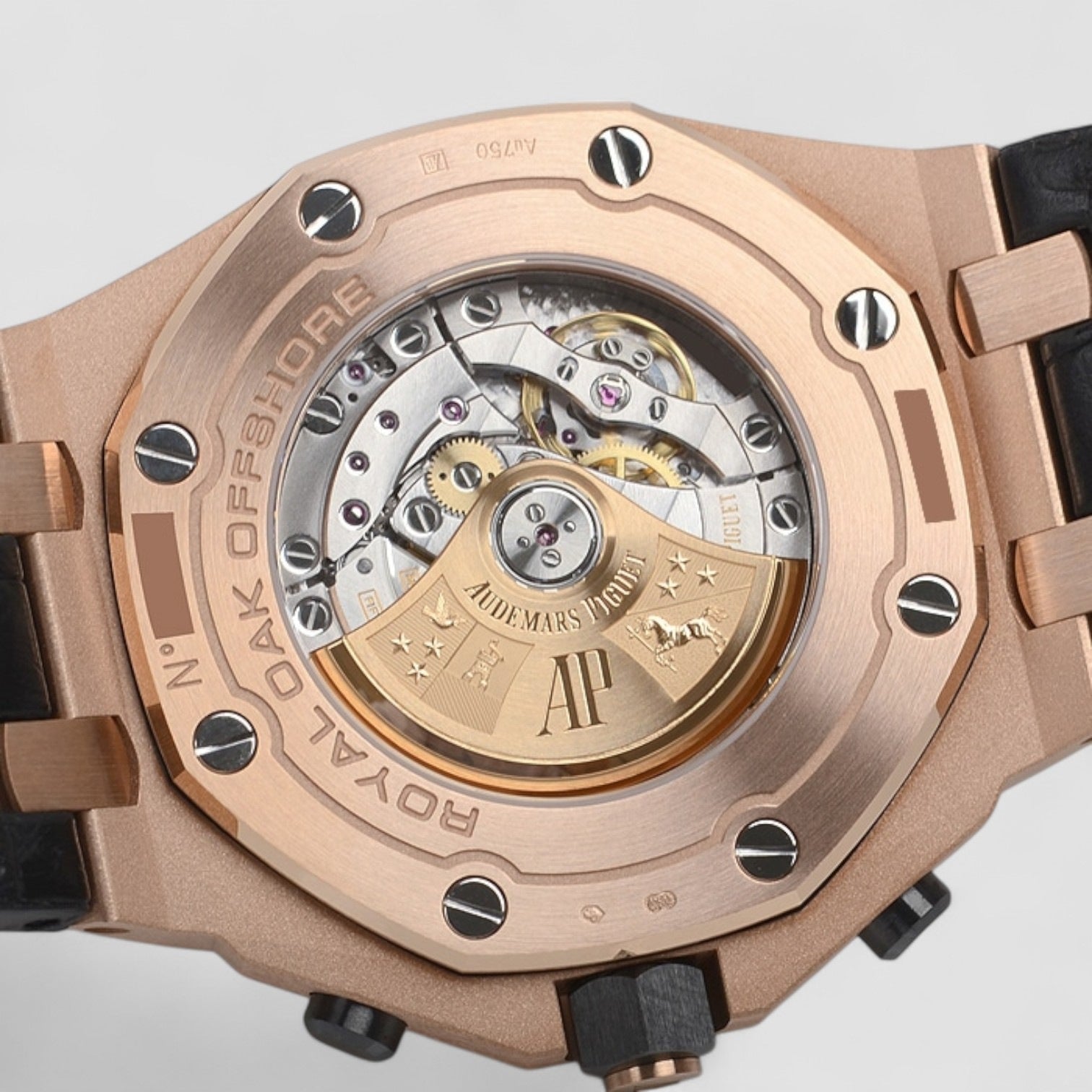 Royal Oak Offshore Chronograph 42mm Rose Gold Champagne Dial