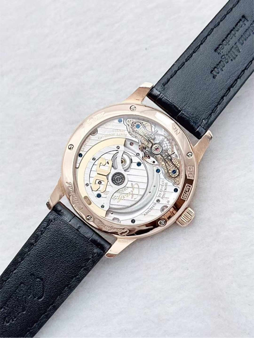 PanoMaticLunar Silver Dial 18K Rose Gold