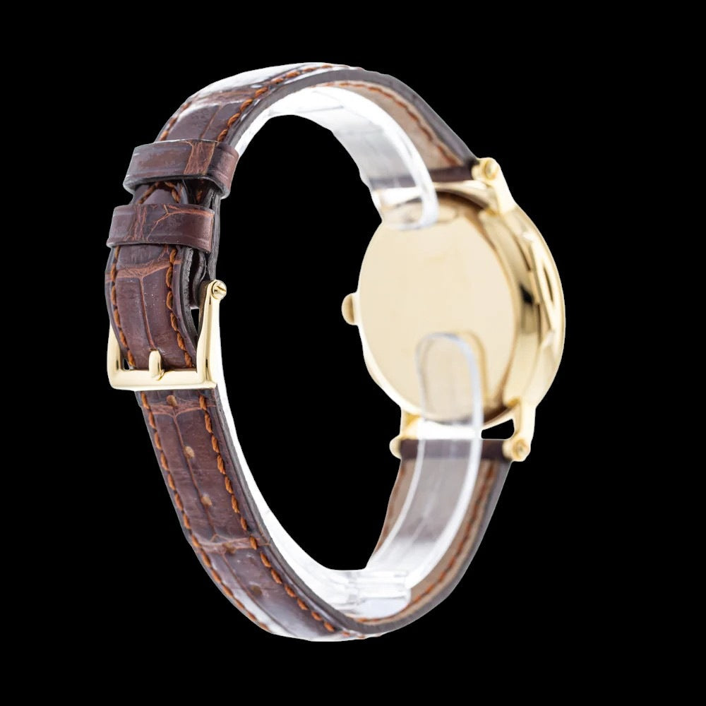 Calatrava Officers Case 18K Yellow Gold
