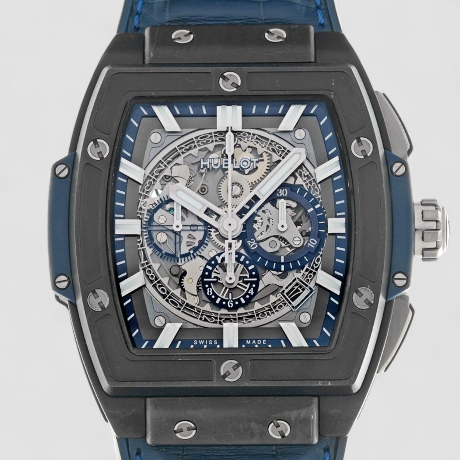 Spirit of Big Bang Chronograph Ceramic Blue 45mm