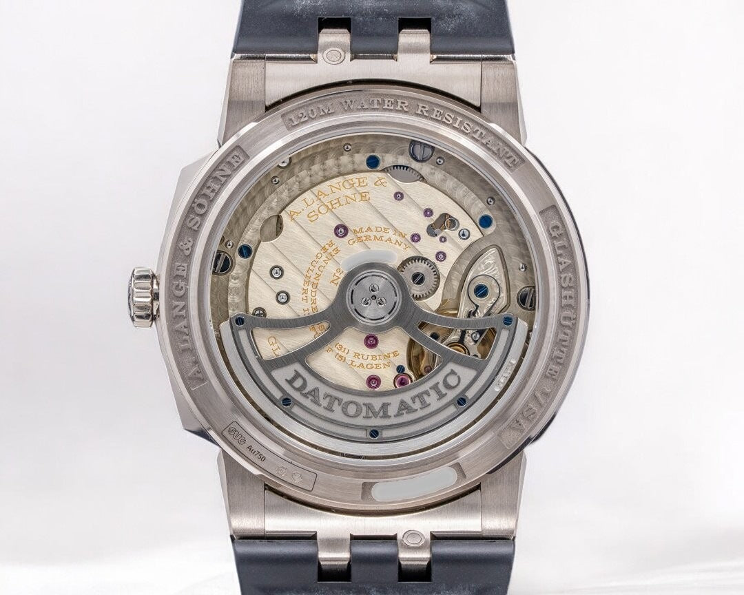 Odysseus 18K White Gold Grey Dial / Rubber