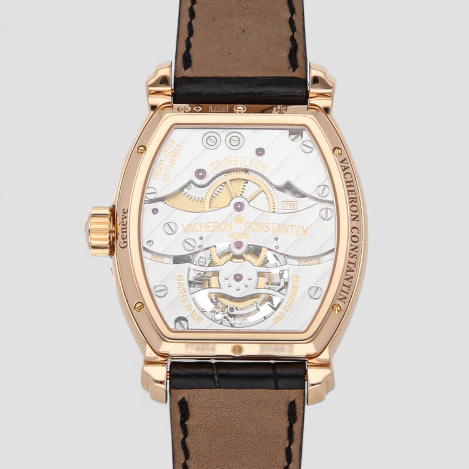 Malte Tonneau Tourbillon Rose Gold 36mm