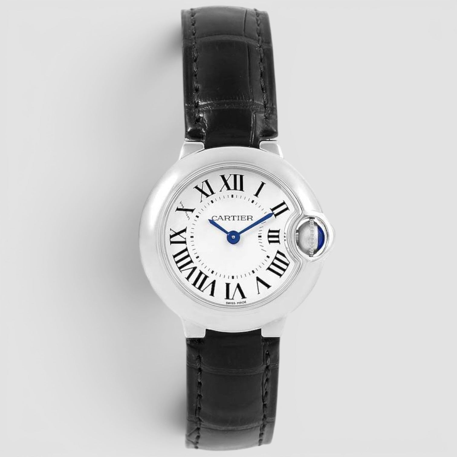 Ballon Bleu de Cartier 28mm Stainless Steel Silver Dial