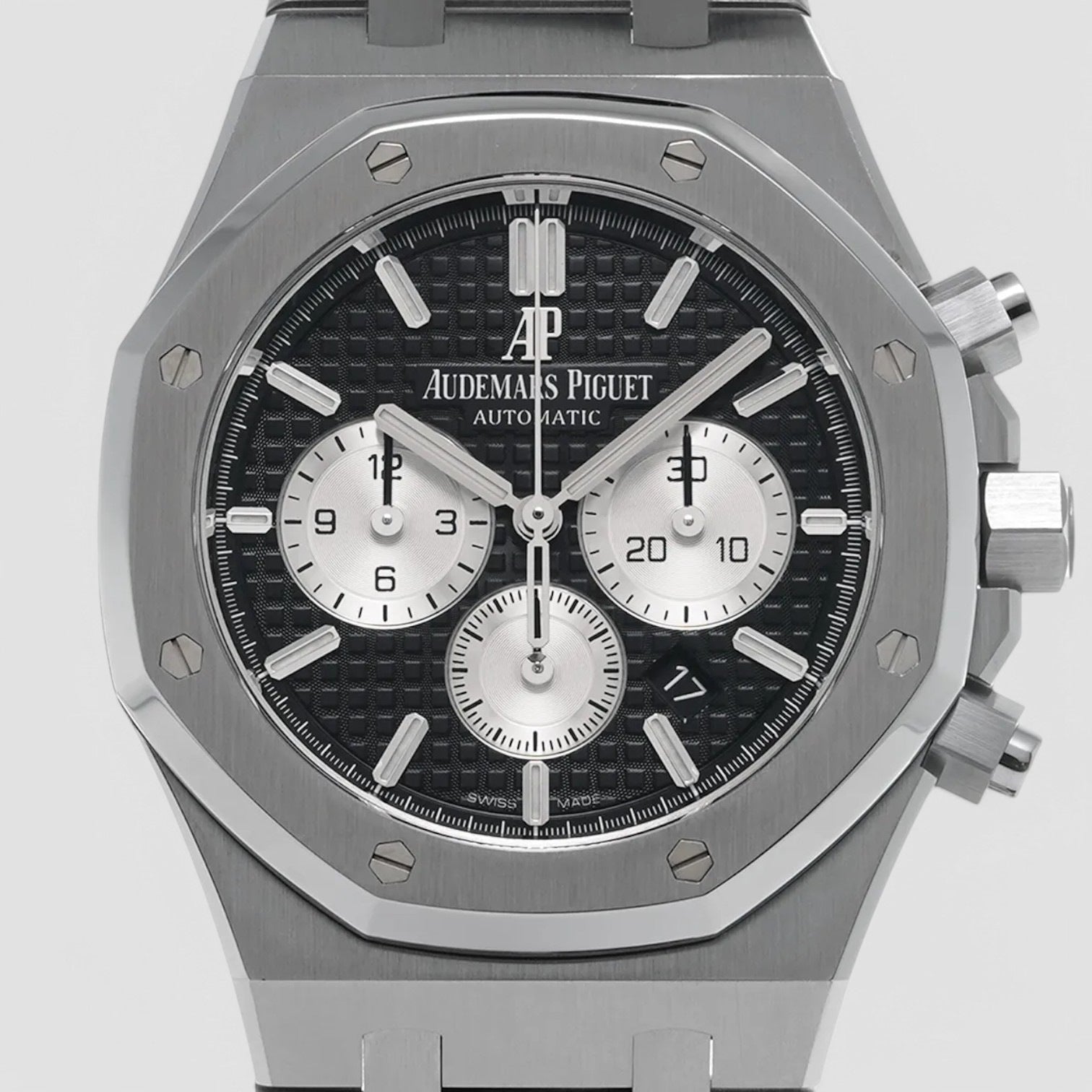 Royal Oak Chronograph Black Dial SS 41MM 2019