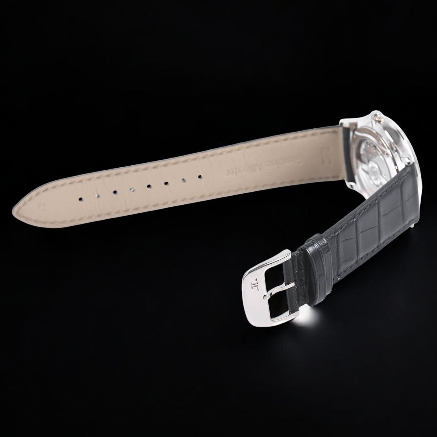 Master Ultra Thin Perpetual Calendar 18k White Gold