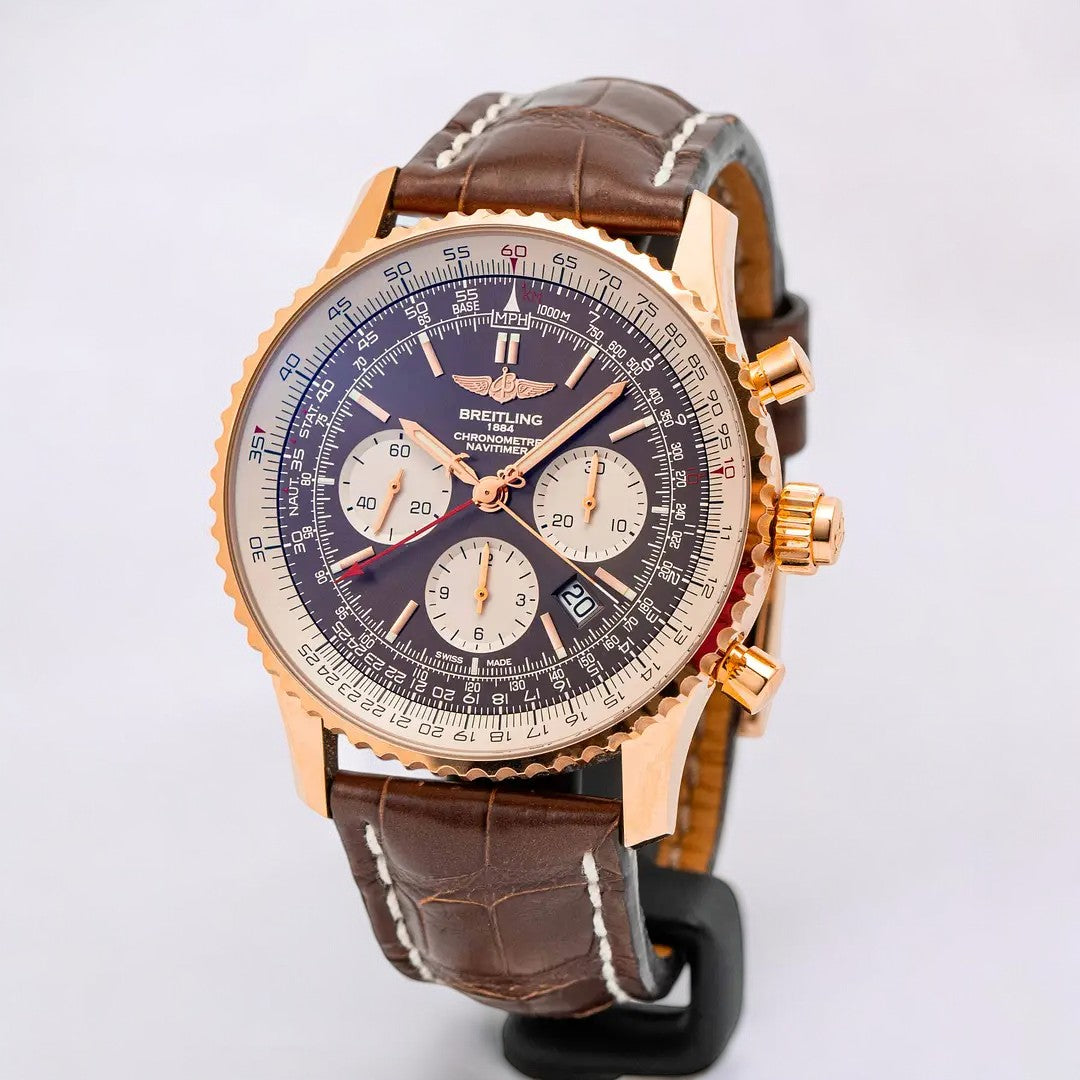 Navitimer Rattrapante Chronograph Rose Gold 45mm – Limited Edition