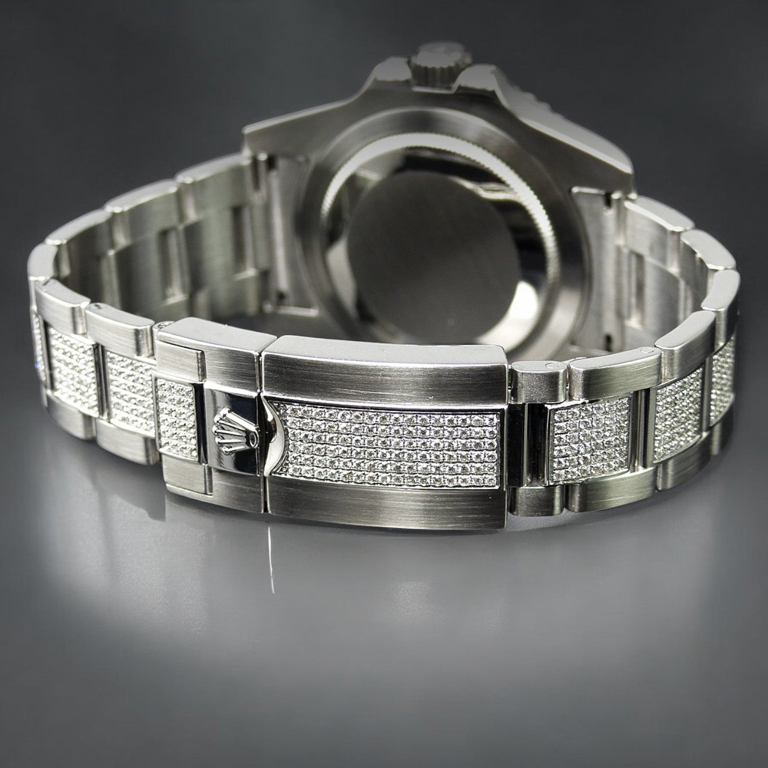 GMT-Master II – 40 mm – Oyster – Custom Diamond-Set - Iced Out