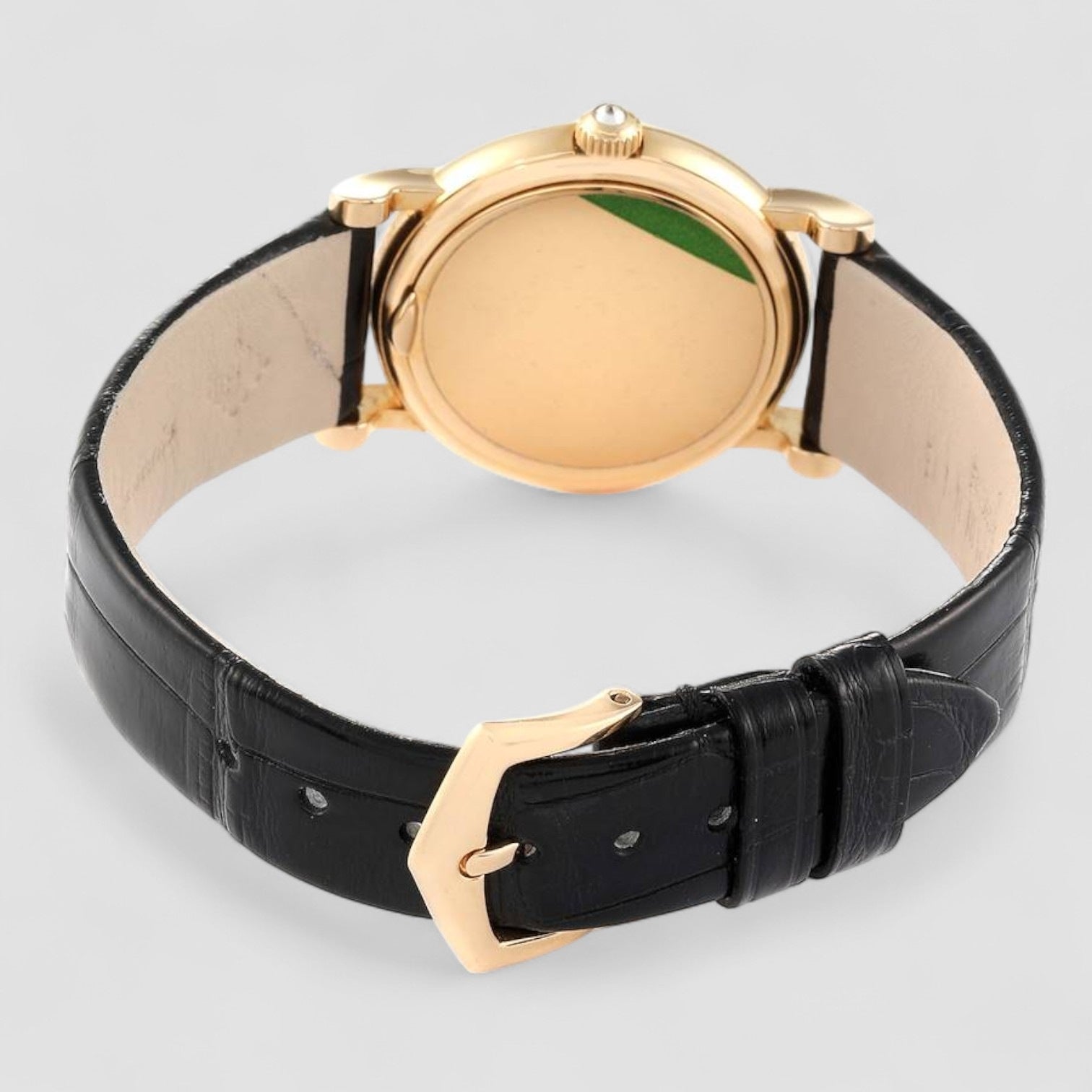 Calatrava Yellow Gold Bronze Diamond Dial Ladies Watch