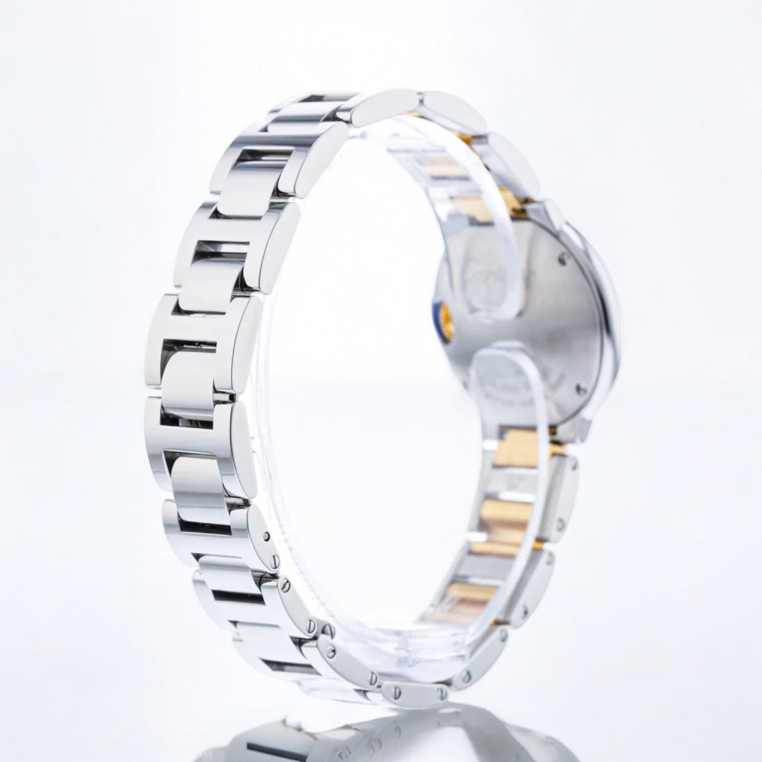 Ballon Bleu 28mm Steel Yellow Gold