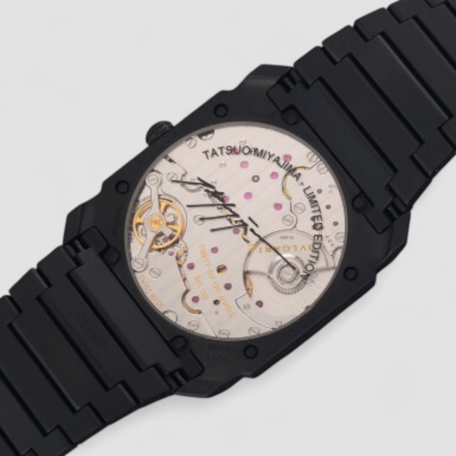 Octo Finissimo Tatsuo Miyajima Limited Edition Black Dial
