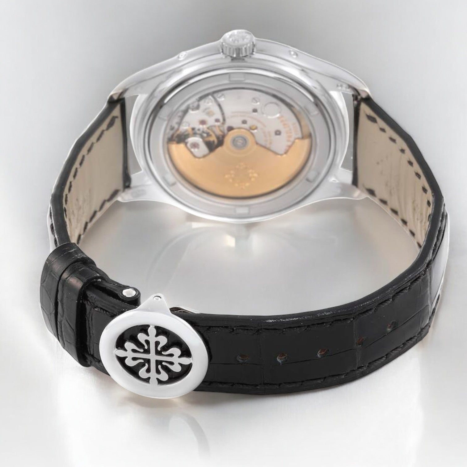 Annual Calendar 18K White Gold Porcelain Dial