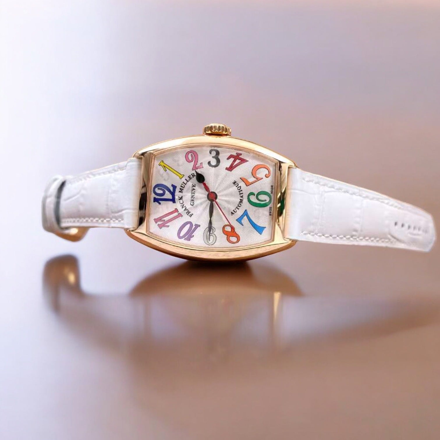 Cintree Curvex Color Dream 7500 Automatic Watch 29 mm Rose Gold
