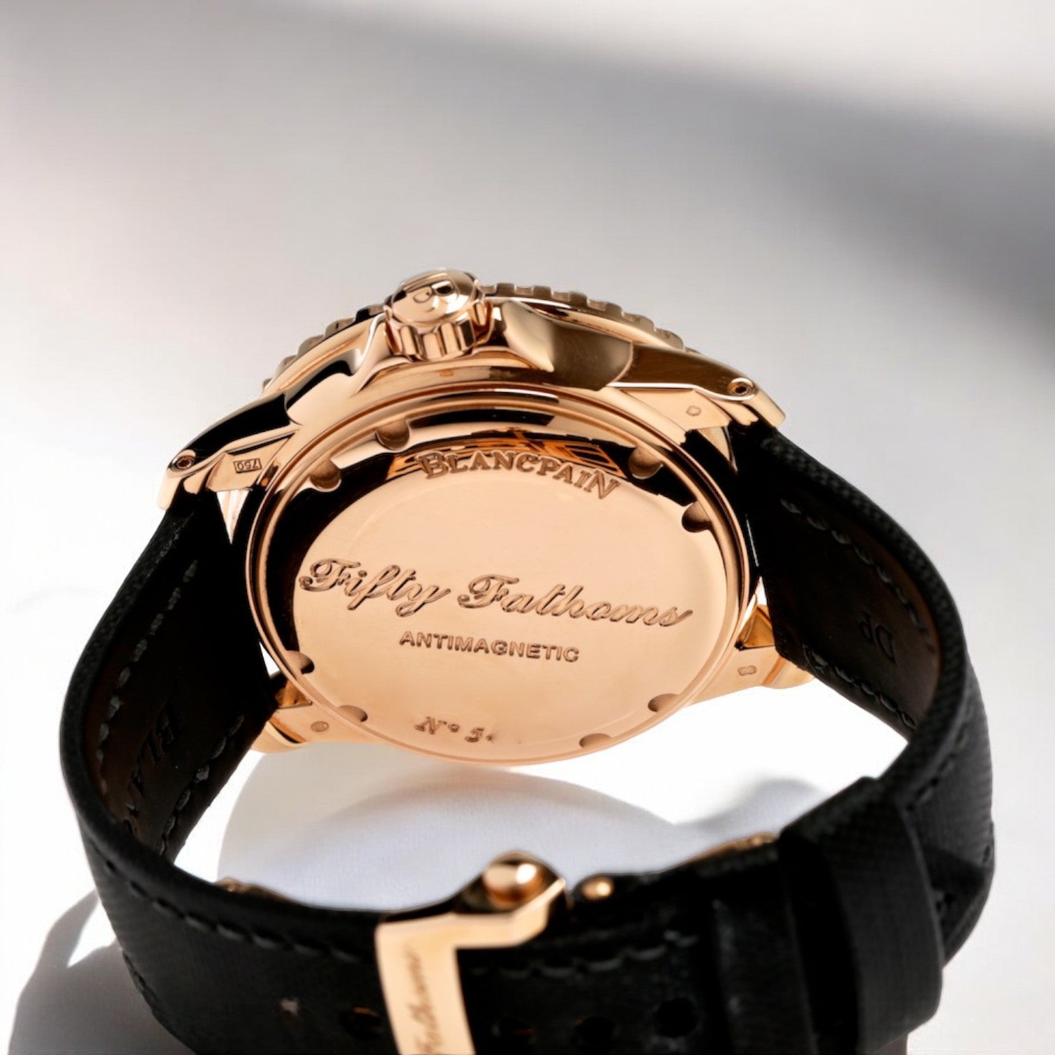 Fifty Fathoms 18K Rose Gold / Kevlar