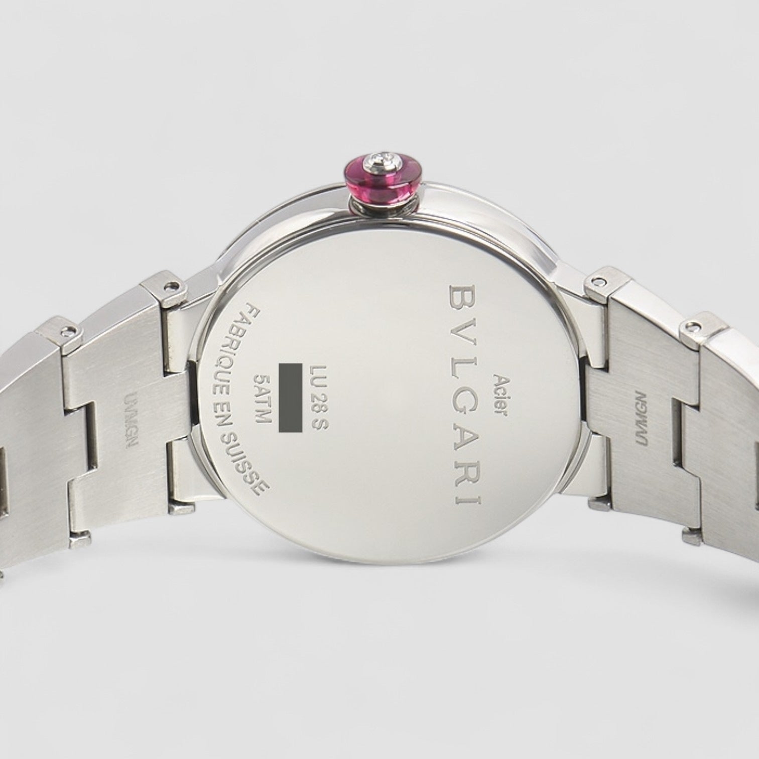 LVCEA Quartz Black Dial Steel Ladies Watch