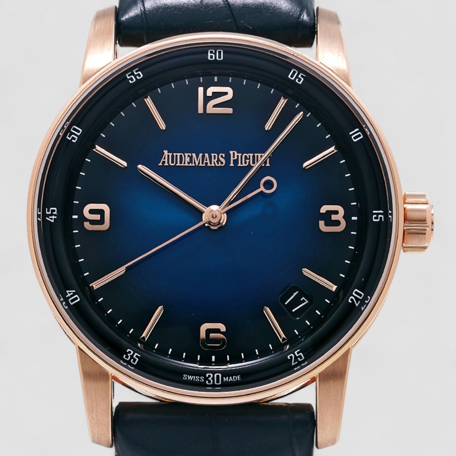 Code 11:59 Automatic 18k Rose Gold / Blue Dial