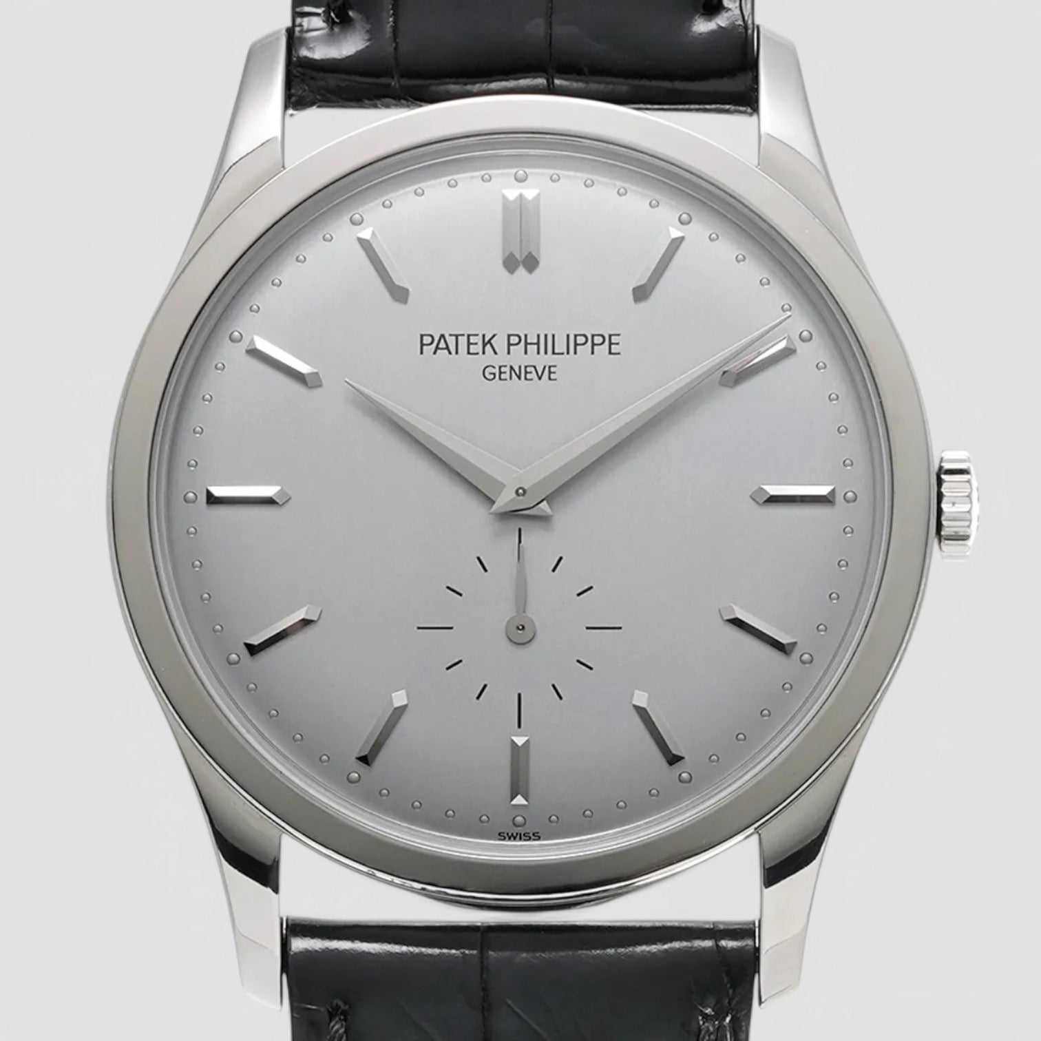 Calatrava 18K White Gold Manual Wind
