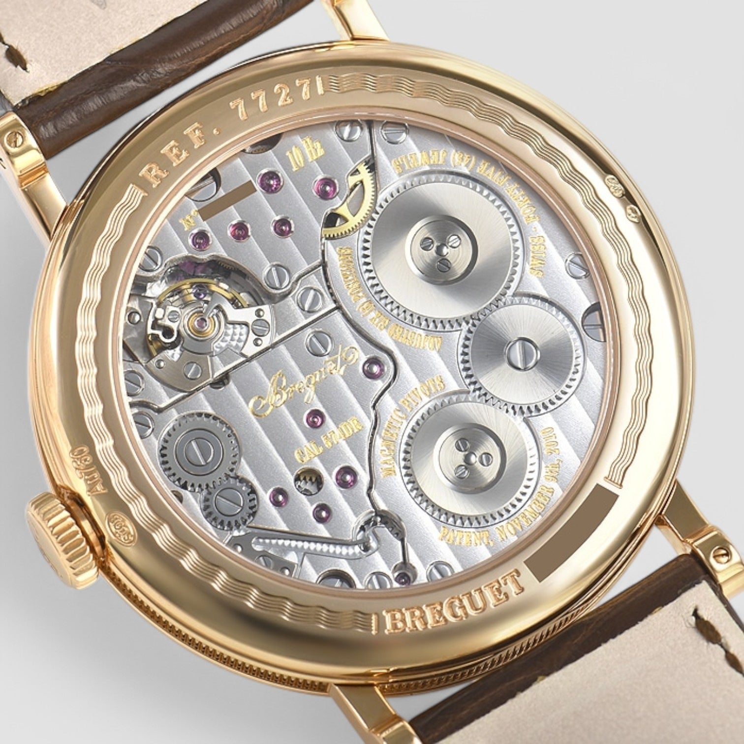 Classique Chronometrie 7727 Manual Wind 18K Rose Gold 10HZ