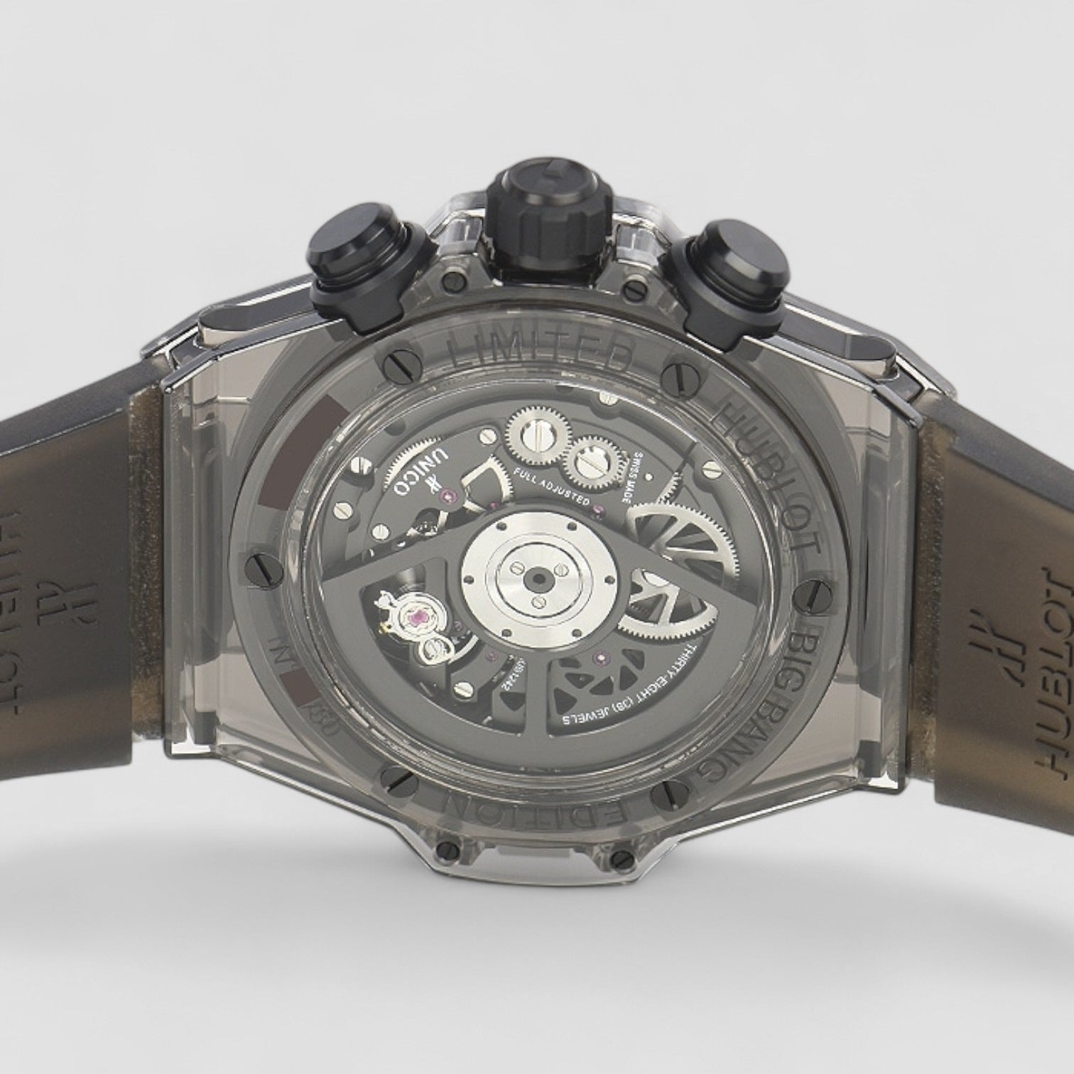 Unico All Black Sapphire Galaxy Big Bang 45mm