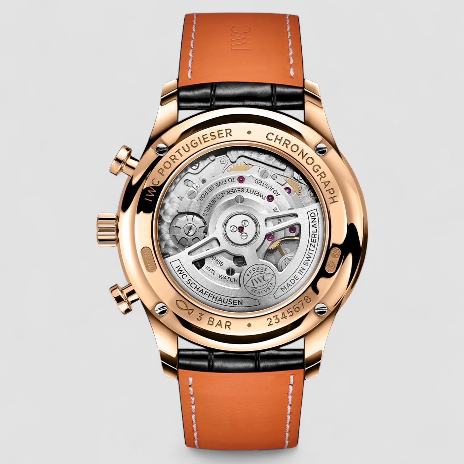 Schaffhausen Portugieser Chronograph Rose Gold 41mm